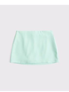 Mint Mini Skirt - Brand: Abercrombie and Fitch
